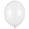 Subitodisponibile 10 PZ Palloncino Palloncini Lattice 30 cm BIANCO PURO metallic 0F2O
