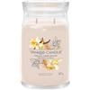 YANKEE CANDLE CANDELA GIARA GRANDE SIGNATURE VANILLA CRÈME BRÛLÉE