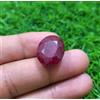 Fantastici rari gioielli con pietre preziose sfuse ovali rubino rosso 27,20 c...
