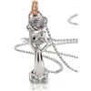La Gatta Gioielli Collana La Gatta Gioielli Donna Gatta Mattacchiona in Argento Cubic Zirconia LG0