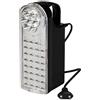 POLY POOL | PP3300 Lampada di Emergenza Portatile Ricaricabile 32+7 LED - Luce emergenza 3 Funzioni con Cavo 80cm e Spina 10A - Lampada Emergenza Portatile con Presa USB (Powerbank) e Presa Auto