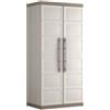Keter Armadio Keter Excellence XL tuttopiani 2ante da esterno 4 ripiani 54x89x182 cm
