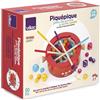 Vilac Picquepico - Set di fonduta magnetica in legno, per bambini dai 5 anni | Bacchette magnetiche per catturare le sfere colorate | ditale | 90 pezzi | riflessi e precisione | scatola 23 x 19,5 x 8 cm