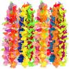5/100PCS Hawaiana Artificiale Fiore Collana Estate Tropical Beach Tema Corona