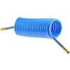 RS PRO Tubo a spirale con attacco R 1/4, blu, diametro 10 mm, lunghezza 3.6m