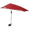 Sport-Brella Versa-brella, Ombrello per Tutte Le Posizioni con Morsetto Universale, FireBrick Red