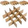 4 Sets Divisori Per Bicchieri Da Vino Forniture Traslochi Cartone Scatole