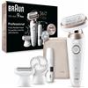 Braun Epilatore Silk-epil 9 Flex 9-360 3D SensoSmart Rosa