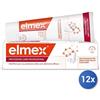 Elmex 12x Bundle Elmex Dentifricio Protezione Carie Rosso 75 Ml
