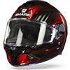 SHARK SPARTAN GT BCL. MICR. REPLIKAN Black Chrom Red S