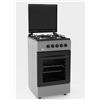 AEG PT Cucina STAYLUX 4 Fuochi Forno a Gas 50×50 cm 55 G40F BLACK/GREY