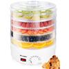 MalTec Essiccatore DryMaster II da 500 W per alimenti, ideale per funghi, frutta