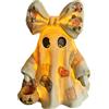 Patchwork Halloween LED per Spettro Statuina per lampada Resina per decorazione
