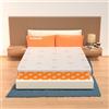TOPPER CORRETTORE IN MEMORYFOAM PER MATERASSO SINGOLO 80X190 ALTEZZA 8 CM