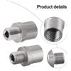 Stainless Steel Adattatore pedale bicicletta 32mm lungo acciaio 304 filetti 9/16 x 1/2 poll