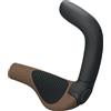 Ergon GP5 EVO - Manopole per bicicletta con manubrio integrato, Biokork, S