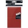 Ultra Pro PRO-Matte Standard Card Sleeves: Red (100)