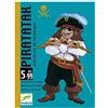 UPTOHIGH Gioco di carte per giocare 'Djeco piratatak gioco di strategia carte per bambini