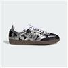 adidas Originals Donna SAMBA OG KJ2313 Core Nero Argento Metallizzato Cloud...