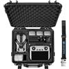 LEKUFEE Valigia Rigida Impermeabile per DJI Mini 5 Pro Drone,Combo Fly More,DJI