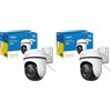 Tapo C500 Telecamera Wi-Fi Esterno FHD, 360° Visuale, Telecamera IP di Sorveglia