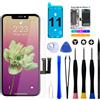 Brinonac Display per iPhone 11 6,1" Schermo LCD FHD COF Kit Sostituzione Digitizer | Sche