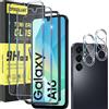 ZAXGLAR Pellicola Vetro Temperato per Samsung Galaxy A16 5G, 2 Pezzi Pellicola P