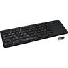 TECHMADE TASTIERA TM-BK268T WIRELESS CON TOUCH PAD - NERA USATA