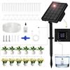 ZWOOS Irrigazione Solare, Sistema Irrigazione Automatica con Timer Automatico, T
