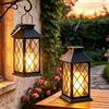 Yowin Lanterne da Esterno 2 Pezzi Grande Lanterna Solare da Giardino | Candele T