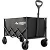 Does not apply Carrello Pieghevole Robusto 100Lt Carretto Da Giardino Spiaggia Spesa 100Kg