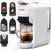 CAFELFFE Macchina da caffè 5 in 1 MK606, brodo caldo/freddo, 19 bar, per Nec*, D