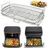 ENSINE Friggitrice ad aria calda Accessori per Ninja Af500eu, Accessori Airfryer per Ni