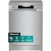 Hisense HS643C90X NUOVA Lavastoviglie da Incasso, 16 Coperti, 9,9 Litri, 6 Progr