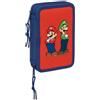SAFTA Super Mario Bros Mamma Mia Double Astuccio 29 Pezzi Safta