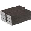 uxcell 6pz Grosse Levigatura Spugna Blocco 80-100 Grana,200x70x25mm