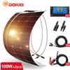 Dokio Pannello Solare Flessibile 200W Ultra Leggero - Barca, Camper, Resistente