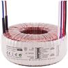 Lumonic trasformatore toroidale 50VA 2x12V per sistemi audio, industriali, aloge