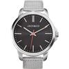 Jack & Co. Orologio Uomo JACK & CO. JW0165M2 Acciaio Nero Maglia Mesh Milanese NEW