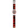 Zitto Orologio ZITTO MINI STREET EDITION SCOTT KK Royal Stewart Silicone Rosso 36mm