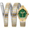 Just Cavalli Orologio Donna JUST CAVALLI SIGNATURE JC1L304M0065 Acciaio Gold Verde Serpente