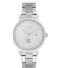 Enrico Coveri Orologio Uomo ENRICO COVERI ECTC019 Bracciale Acciaio Bianco 42mm