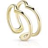 Guess Anello Donna GUESS I DID IT AGAIN UBR84009 Acciaio Gold Dorato Cuore 5 Misure