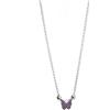 Jack & Co. Collana Donna JACK & CO. JCN0607 Argento 925% Farfalla Swarovski Pietre Viola