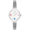 Jack & Co. Orologio Donna JACK & CO JW0161L5 Acciaio Maglia Milanese Silver Mesh Cuore