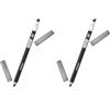 Pupa Matita Occhi Multiplay Smoked Grey - Triplo Uso Eyeliner, Ombretto e Kajal - Adatta per Occhi sensibili e Lenti a contatto (Colore 30 Smoked Grey) Formato 1,2 g (Confezione da 2)