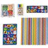 CERDÁ LIFE'S LITTLE MOMENTS Set Marvel con oltre 1000 sticker | Set creativo Marvel con oltre 1000 sticker, quaderno, 4 pennarelli e motivi dei supereroi per creare e decorare.