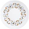 Luminarc Florescence Piatto Fondo 20cm Set 6 | Vetro temperato resistente agli urti, piatto fondo per minestre e primi piatti, lavabile in lavastoviglie