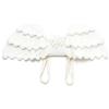 YOMORIO Mini borsa da donna con ali carine, Lolita, angelo, cosplay, in peluche, casual, colore bianco/giardino opulento, S