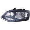 taros trade TarosTrade 37-0387-L-40150 Faro Anteriore Elettrico Per Lampadine H4 Con Motore Valeo Lato Sinistro